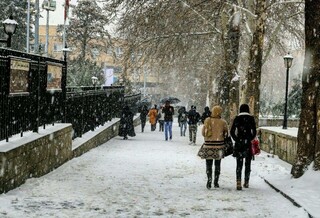 بهار همدان به زمستان تغییر حالت می‌دهد