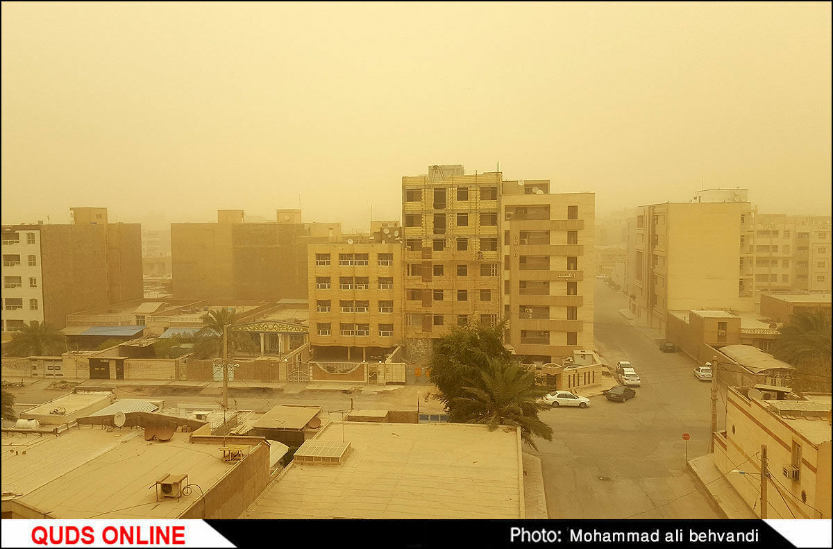  گرد و غبار دوباره گلوی خوزستان را خراشید/ اطلاعیه‌ای مبنی بر تعطیلی مدارس اعلام نشده است