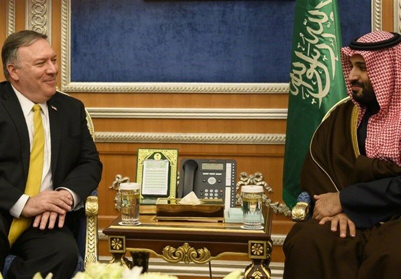  تماس تلفنی وزیر خارجه آمریکا با ولیعهد سعودی
