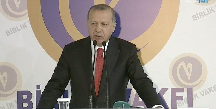 اردوغان: غرب منافع خود را به ارزش‌های انسانی ترجیح می‌دهد

