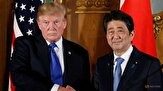 سلفی ترامپ و نخست‌وزیر ژاپن در زمین گلف + عکس