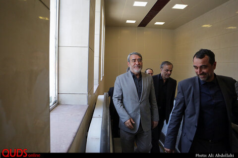 بازدید وزیر کشور از پروژه خطوط مترو مشهد