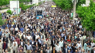 راهپیمایی روز قدس با حضور مردم خراسان شمالی برگزار شد