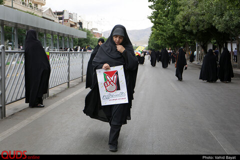 راهپیمایی روز قدس در مشهد