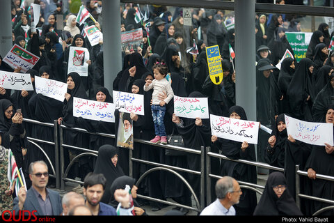 راهپیمایی روز قدس در مشهد