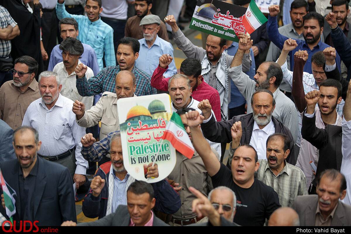راهپیمایی روز قدس در مشهد