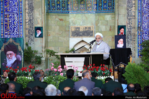 مراسم سالگرد رحلت امام خمینی در مسجد گوهرشاد