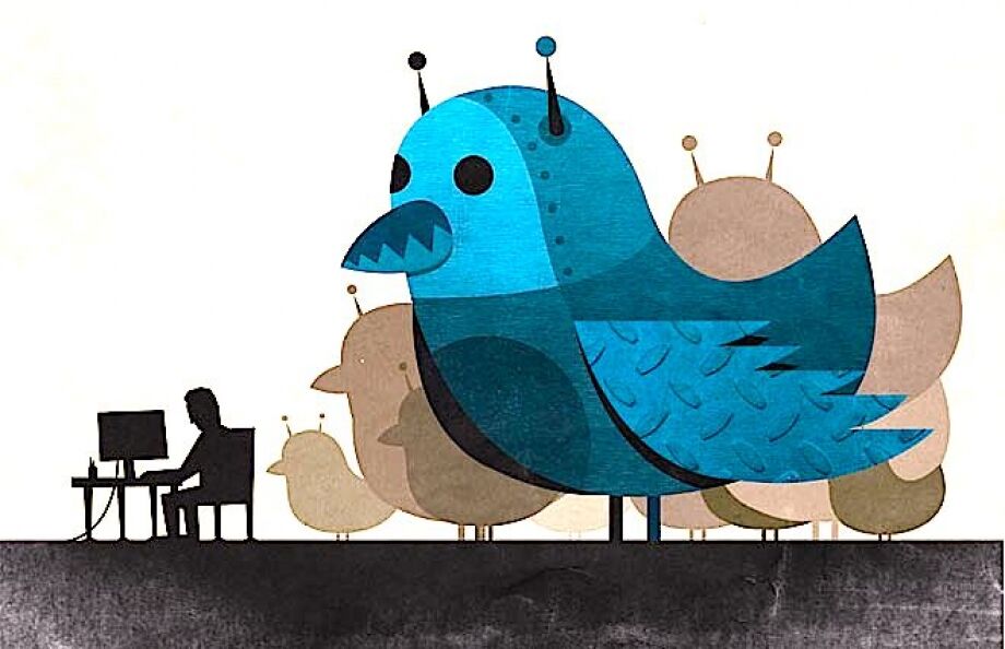 حساب‌های کمپین ضد نظام ایران در توئیتر، جعلی است/احتمالاً منافقین پشت ربات‌های توئیتری هستند