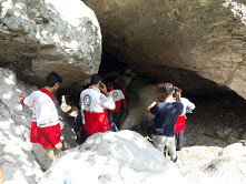 نجاتگران هلال احمر پیکر جوان غرق شده در رودسر را پیدا کردند