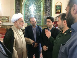 ساخت یادمان محل ترور شهید آیت الله احسانبخش توسط سازمان سیما