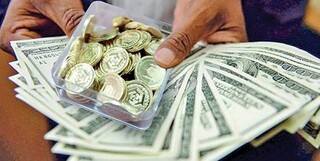 دلار در کانال سرازیر ۱۱ تومانی/قیمت انواع سکه و ارز در بازار تهران