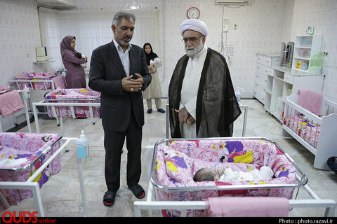 بازدید تولیت آستان قدس رضوی از شیرخوارگاه حضرت علی اصغر علی السلام
