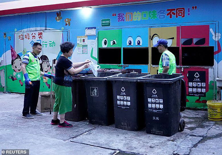 برنامه سختگیرانه دولت چین برای تفکیک زباله‌ها