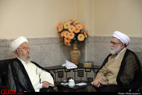 دیدار تولیت آستان قدس رضوی با علما و مراجع تقلید در مشهد