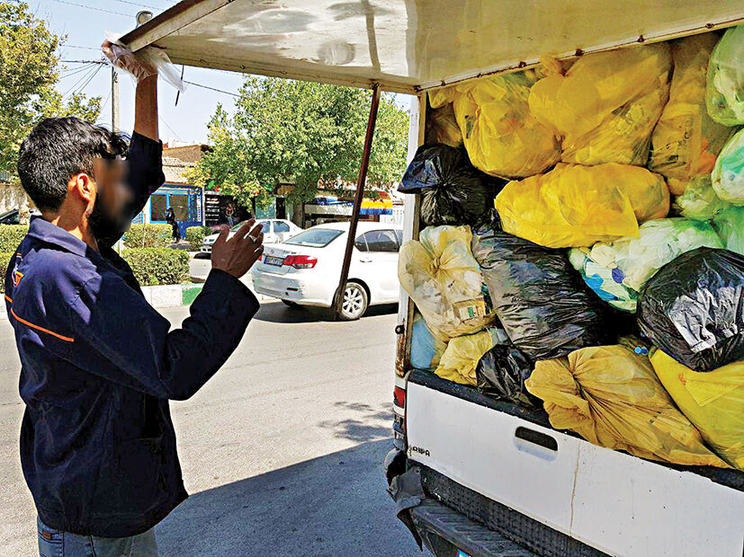 حمل زباله‌های عفونی به خطرناک‌ترین شکل ممکن در مشهد