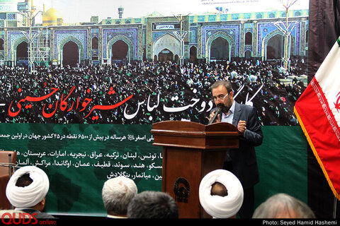 آیین افتتاح کارگاه دوخت لباس شیرخوارگان حسینی علیه السلام