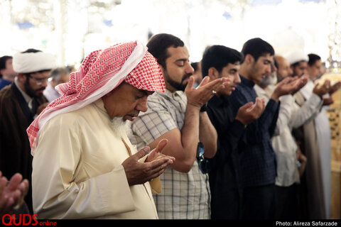 نماز عبادی سیاسی جمعه در حرم مطهر رضوی