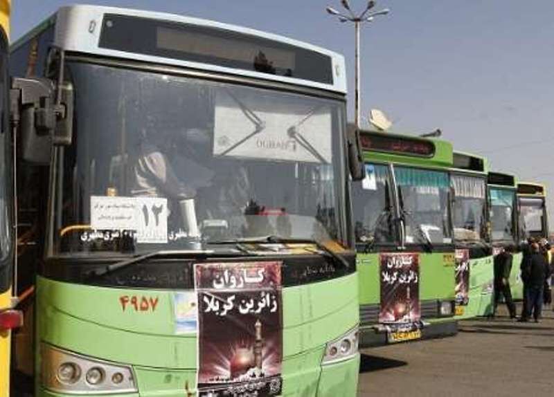 اختصاص۲۱۰دستگاه اتوبوس برای زائران اربعین در قزوین