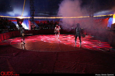 اجرای نمایش سیرک بین المللی آفتاب در مشهد