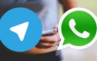 واتساپ - تلگرام