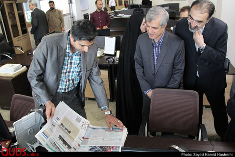 بازدیدهای روزنامه قدس به مناسبت روز خبرنگار