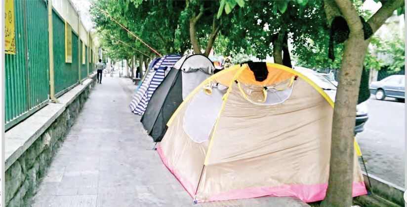 ممنوعیت برپایی چادرهای مسافرتی در نوروز 1400
