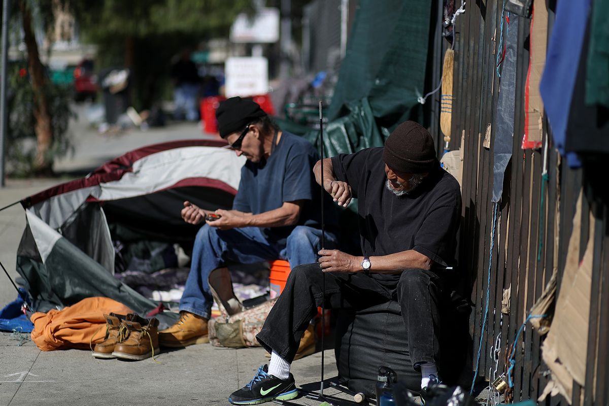 غرب بدون روتوش/ کالیفرنیا در محاصره بی‌خانمان‌ها+فیلم