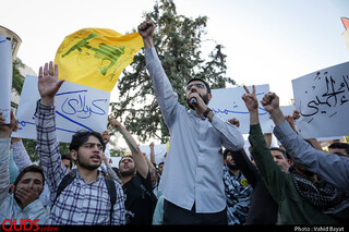 تجمع اعتراضی به کشتار مسلمانان کشمیر در مشهد