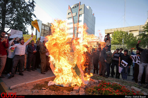 تجمع اعتراضی به کشتار مسلمانان در کشمیر