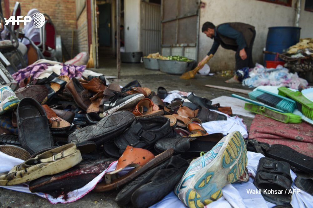 سوگواران حسینی در افغانستان هدف حمله تروریستی قرار گرفتند