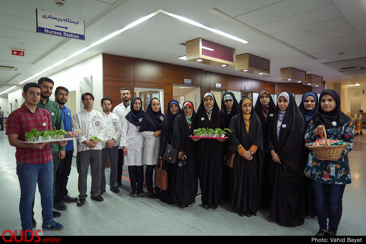 "قرار ملاقات" عیادت دانشجویان از بیماران به مناسبت عید سعید غدیر