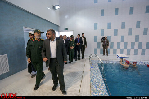 مراسم بهره برداری از چند طرح خدماتی در حاشیه شهر مشهد