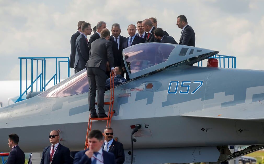 ریانووستی: اردوغان به جای اف-35 آمریکایی سوخوی -57 روسی می‌خرد