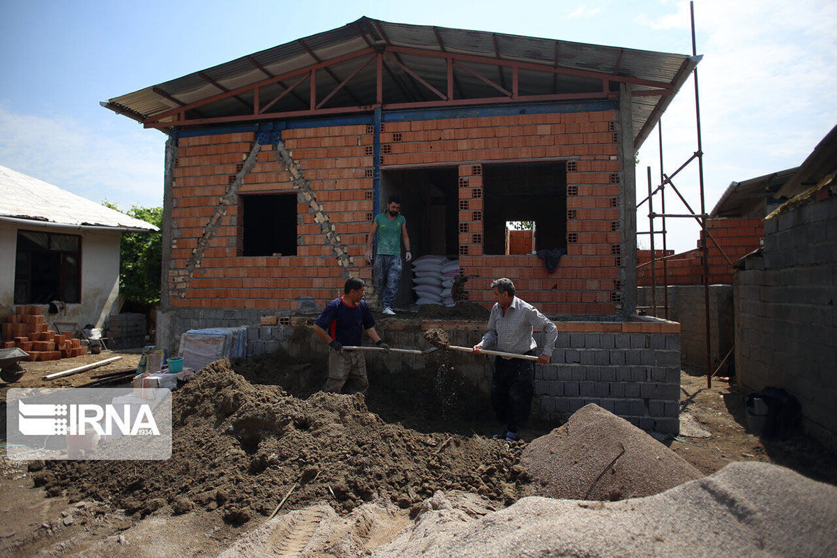 گزارشی از روند بازسازی خانه‌های سیلزده خراسان رضوی