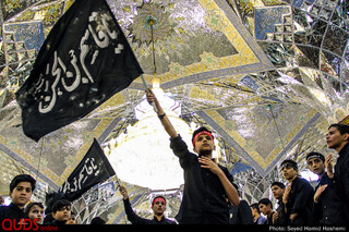 اجتماع عظیم نوجوانان حسینی در حرم امام رضا علیه السلام