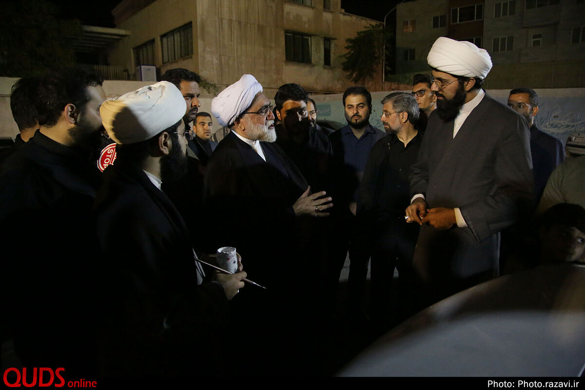 حضور تولیت آستان قدس رضوی در ایستگاه و چایخانه امام هادی علیه السلام