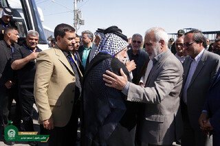 میهمانان عراقی همایش موکب‌داران اربعین حسینی وارد مشهد شدند