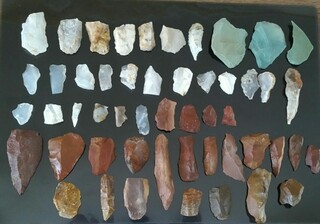 کشف ابزارهای سنگی هفت هزار ساله در داورزن