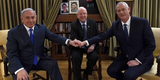 گفت‌وگوی نتانیاهو و گانتز درباره تشکیل کابینه ائتلافی

