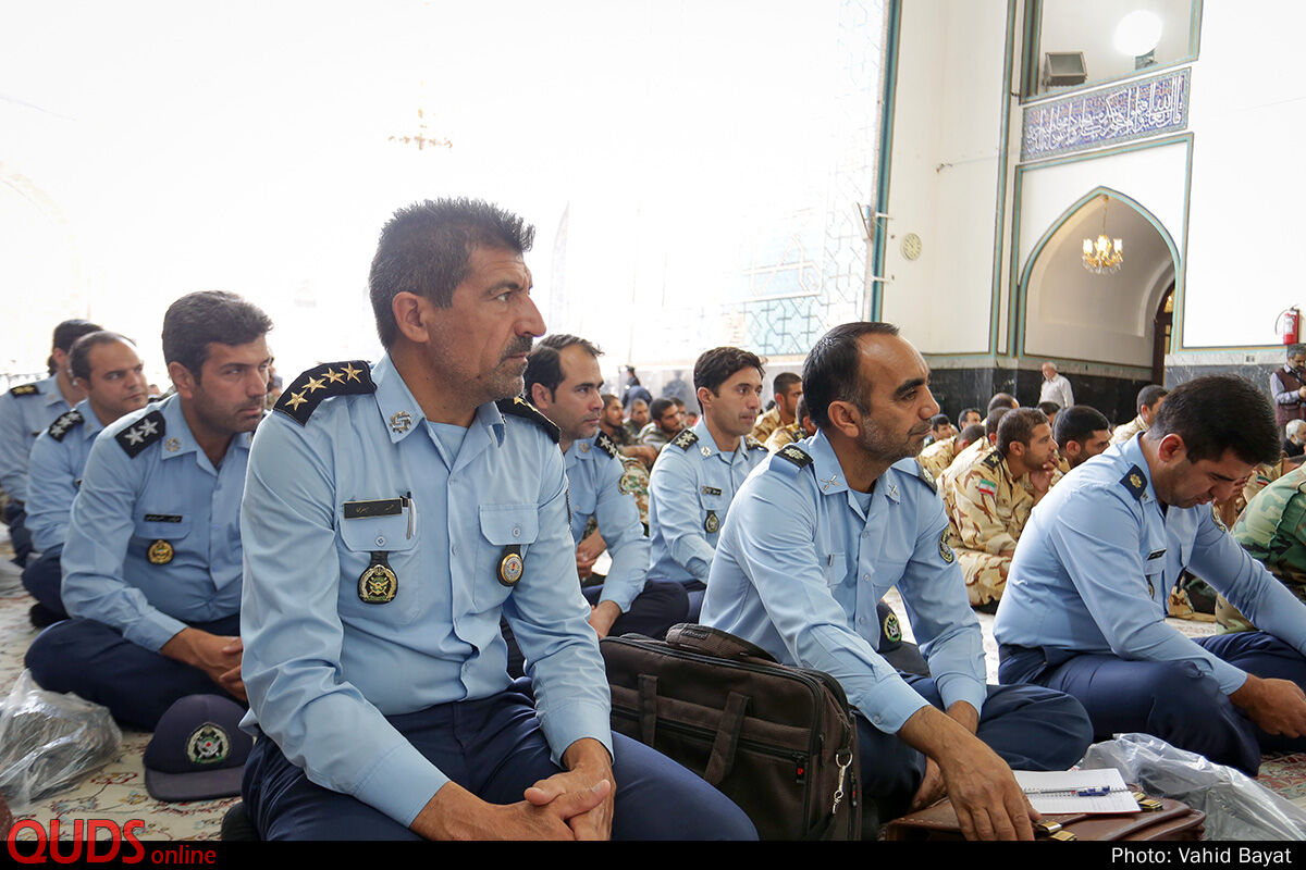مراسم بزرگداشت سالگرد شهید هاشمی نژاد در حرم مطهر رضوی