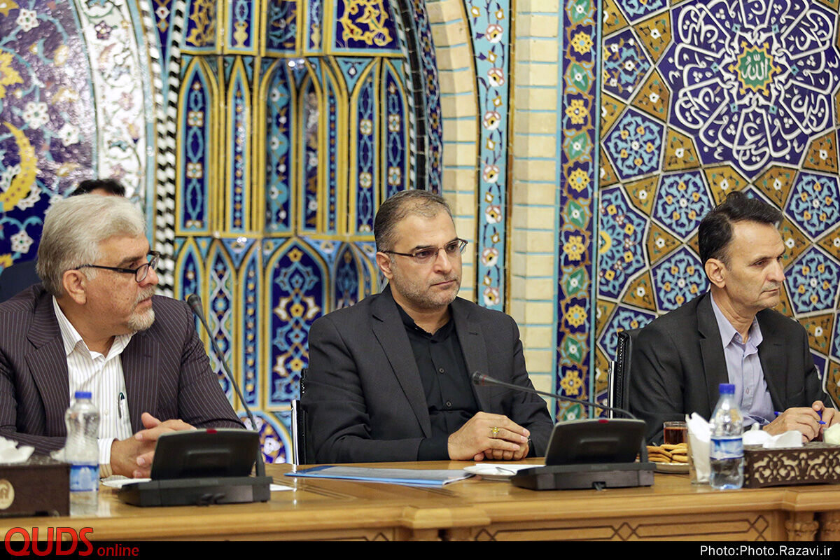 دیدار هیأت رئیسه دانشگاه فردوسی مشهد با تولیت آستان قدس رضوی