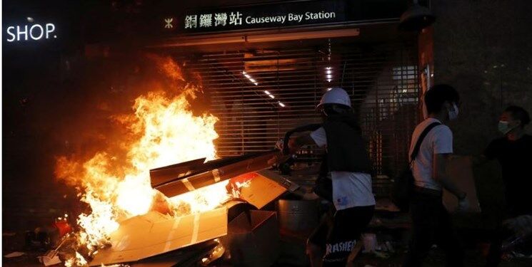 افزایش خشونت‌های بی‌سابقه در هنگ کنگ