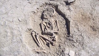 کشف اسکلت ۵۷۰۰ ساله یک کودک در ترکیه

