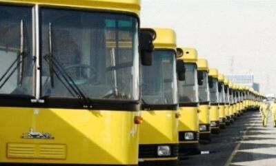 استقرار ۳۰۰ اتوبوس برای انتقال زائران در شلمچه