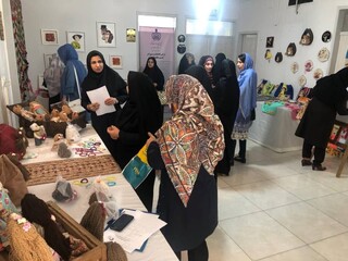 نمایشگاه توانمندی‌های کودکان اوتیسم در مشهد گشایش یافت 