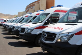 ۸۹ دستگاه آمبولانس آماده خدمت رسانی به زائران دهه پایانی صفر 