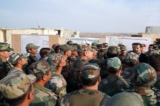 حضور «بشار اسد» در خطوط مقدم نبرد در جنوب «ادلب»