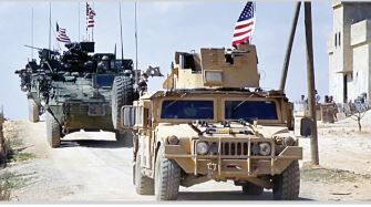 کاروان لجستیک نظامیان آمریکایی در جنوب عراق منهدم شد