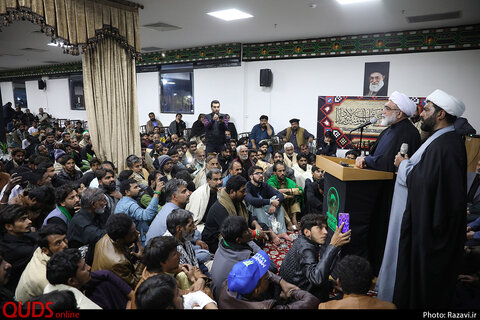 بازدید تولیت آستان قدس رضوی از محل اسکان زائران پاکستانی و اهل سنت