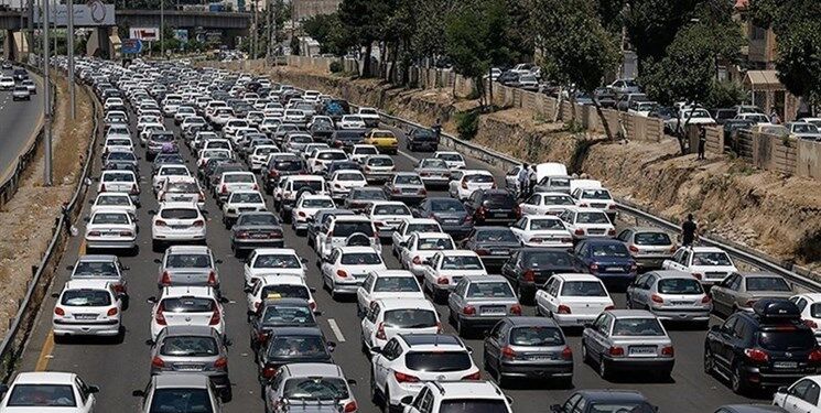 زعفران ، عامل ترافیک در ورودی و خروجی مشهد 